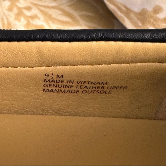 NWOT Talbots Becca Ribbon Leather Driving Moccasins - Picture 7 of 8